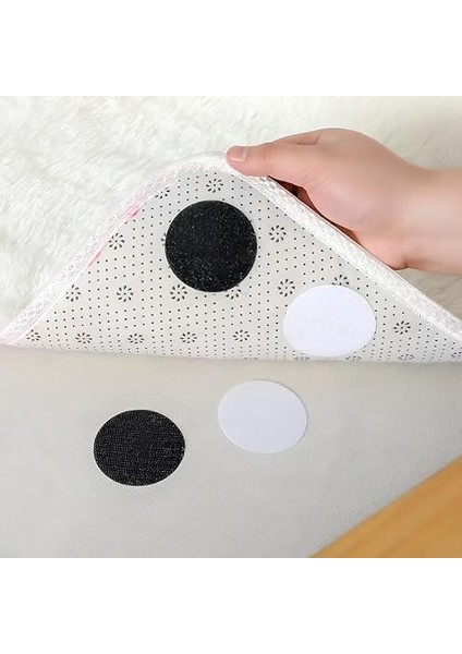 20 Çift Halı Kilim Kaydırmaz Cırt Sabitleyici | Kendinden Yapışkanlı Halı, Masa Örtüsü, Koltuk, Kanepe Için Anti Kayma Çözümü modelleri
