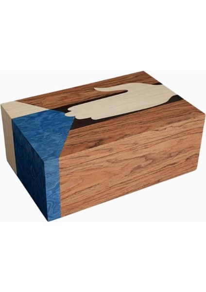 Edgar Çok Renkli Ahşap Kutusu, El Işçiliği