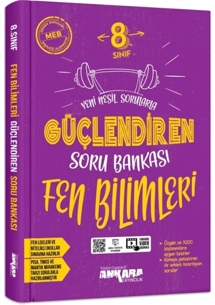 8. Sınıf Güçlendiren Matematik Fen Bilimleri Dil Bilgisi Soru Bankası modelleri