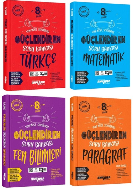 8. Sınıf Güçlendiren Türkçe Matematik Fen Bilimleri Paragraf Soru Bankası