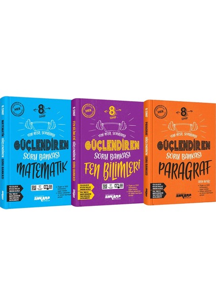 8. Sınıf Güçlendiren Matematik Fen Bilimleri Paragraf Soru Bankası