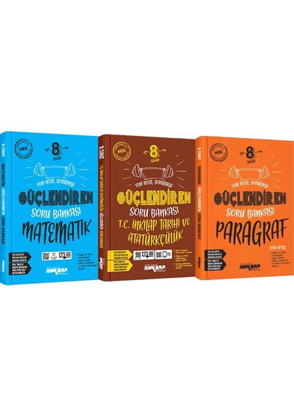 8. Sınıf Güçlendiren Matematik Inkılap Tarihi Paragraf Soru Bankası