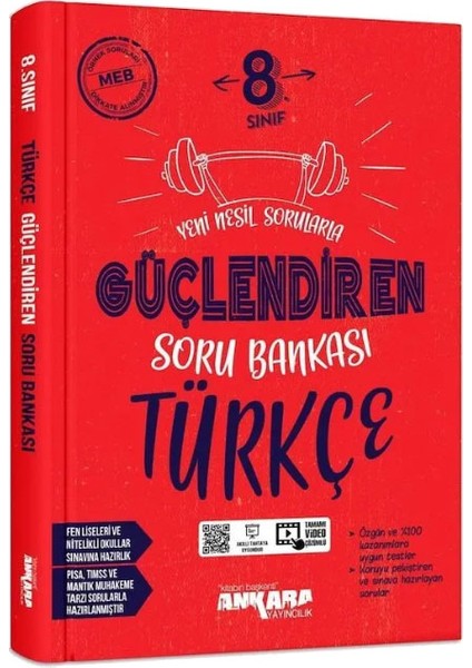 8. Sınıf Güçlendiren Türkçe Matematik Dil Bilgisi Soru Bankası fiyatları