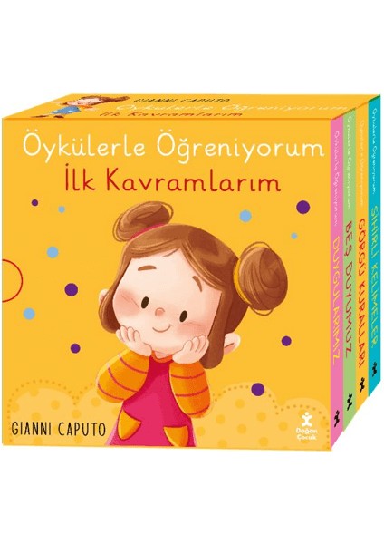 Öykülerle Öğreniyorum - İlk Kavramlarım (Ciltli) - Gianni Caputo