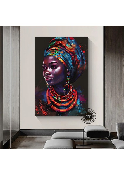 Siyah Kadın Sanatı; Modern Moda Tablo