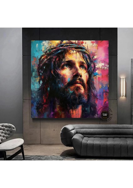 Isa Mesih Kanvas Tablosu; Hristiyan Duvar Sanatı; Trend Poster modelleri