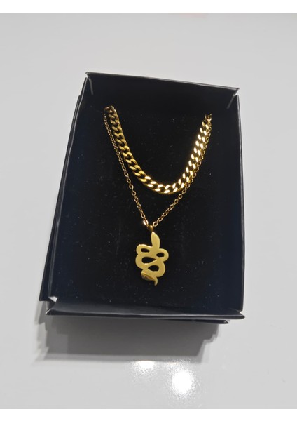 ✨ Kadın Çelik Kolyeler – Gold Renk ✨