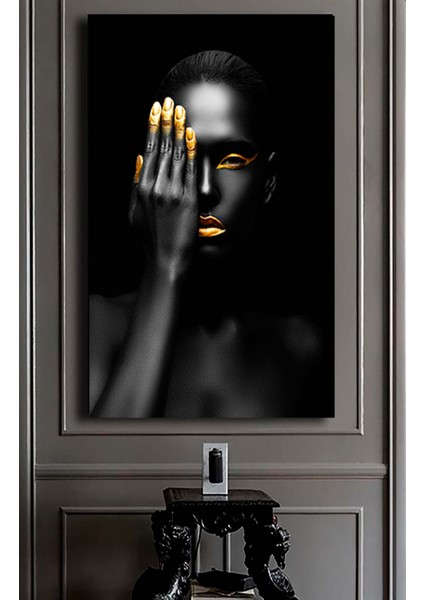 Modern Afrikalı Kadın Tablosu – Oturma Odası Dekoru, Etnik Kadın Sanatı fırsatları