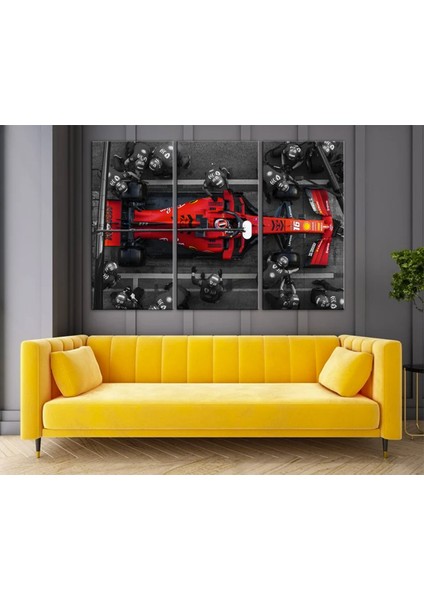 Charles Leclerc F1 Kanvas Tablo | Ferrari Hediye | Pit Stop Sanatı fiyatları