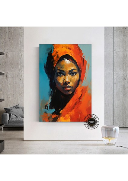 Afrikalı Kadın Kanvas; Etnik Dekor fırsatları