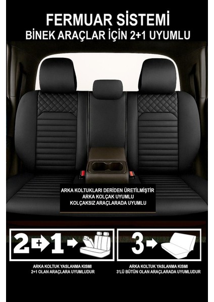 Tofaş Kartal Istanbul Serisi Üniversal Oto Koltuk Kılıfı fırsatları