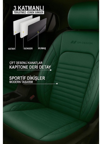 Hyundai Accent Istanbul Serisi Üniversal Oto Koltuk Kılıfı fiyatları