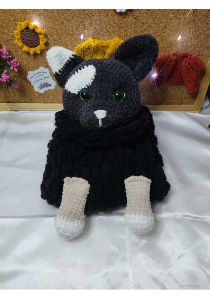 Amigurumi Uyku Arkadaşı Kedi