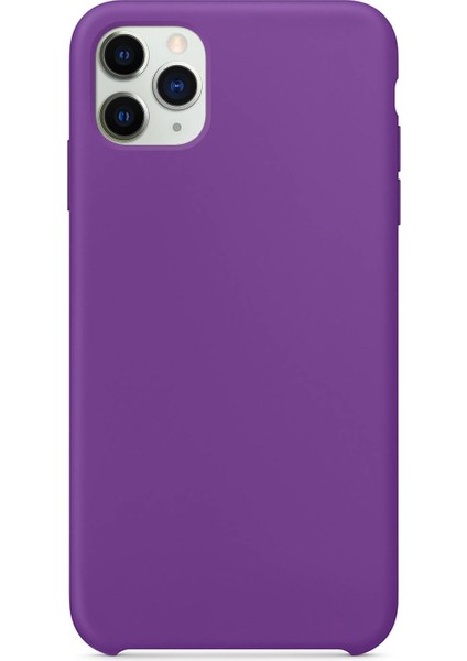 Apple iPhone 11 Pro Altı Açık Liquit Lansman Silikon Glayöl Moru fiyatları