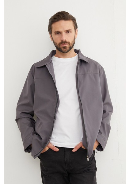 Fermuarlı Polo Yaka Scuba Kumaş Yağmurluk fiyatları