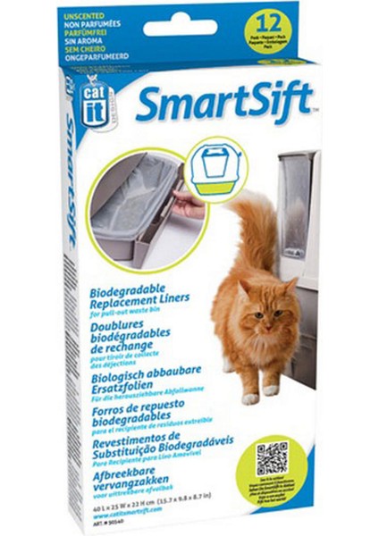 Catit Smartsift Yedek Atık Torbası 12 Li Lzwdr