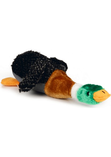 Köpek Oyuncağı, Sesli, Ördek, Peluş, Kahverengi/siyah, 36X25,5X9CM Lzwdr