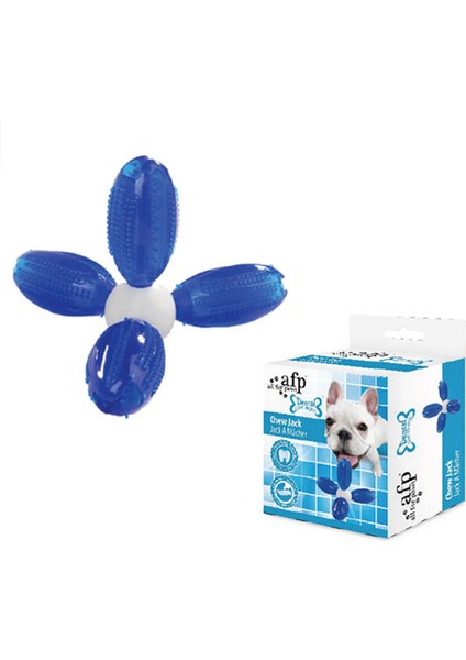 Dental Chews-Chew Jack - 4 Lü Kaşıma Mavi Lzwdr