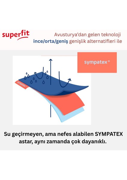 Superfıt Whaley Geniş Kalıp Sympatex Kız Çocuk Cırtlı Bot 1-000744 (20-24) fiyatları