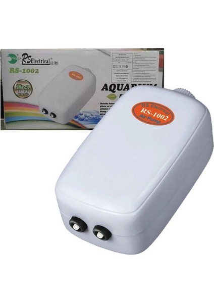 Süper Hava Motoru Çift Çıkışlı 3,5 Ltmin 5W Lzwdr