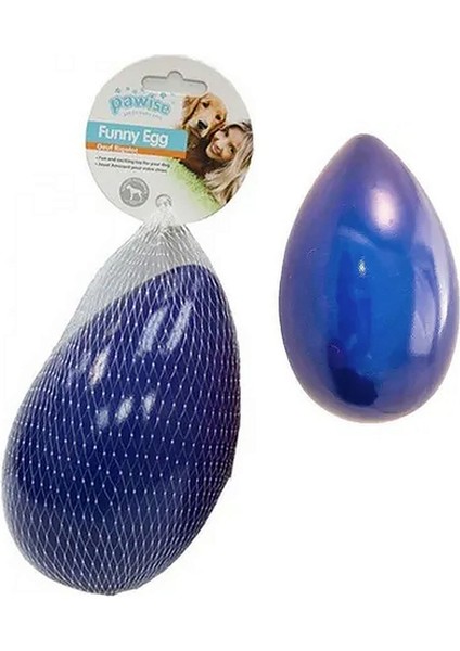 Funny Egg Köpek Oyuncağı Çap 8-Yük.12,7cm Lzwdr
