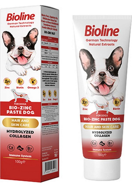Bio-Zinc Paste Dog 100 gr x 2 Adet Lzwdr