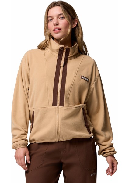 Backbowl Iı Tam Fermuarlı Kadın Polar Üst