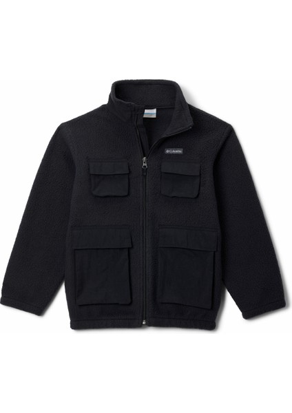 Jasper Ridge Pebbled Tam Fermuarlı Çocuk Polar Üst