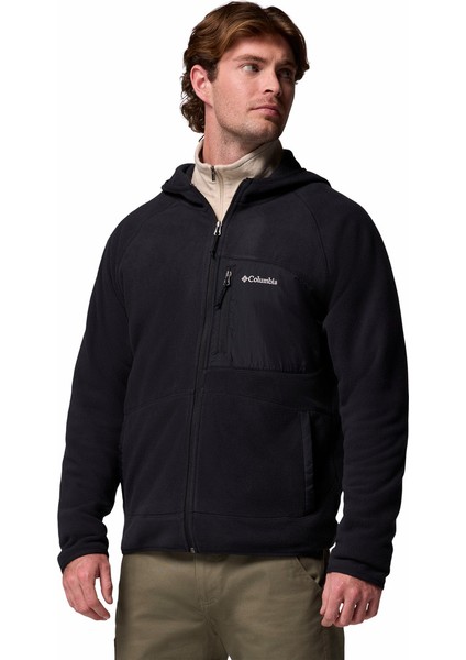 Fast Trek Overlay Kapüşonlu Tam Fermuarlı Erkek Polar Üst modelleri