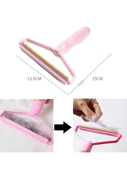 Çift Taraflı Elbise Kazak Plastik Kumaş Tüy Alma ve Tiftik Temizleyici Toplayıcı Taşınabilir (5047) fırsatları