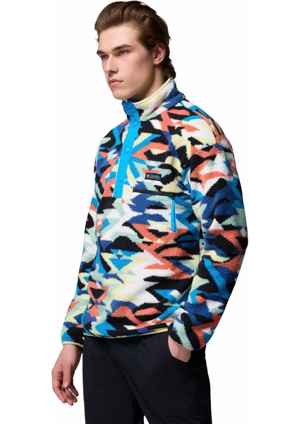 Helvetia Iı Printed Half Snap Erkek Polar Üst modelleri