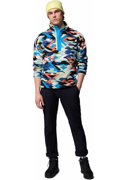 Helvetia Iı Printed Half Snap Erkek Polar Üst indirimleri