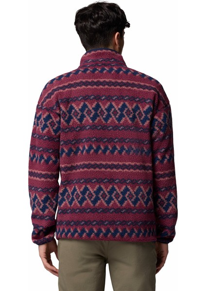 Helvetia Iı Printed Half Snap Erkek Polar Üst fiyatları