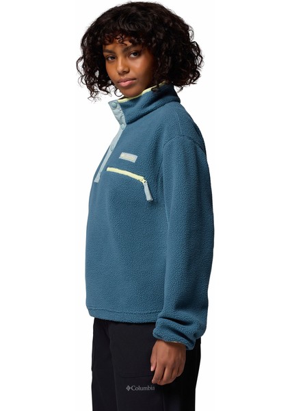 Helvetia Iı Cropped Half Snap Kadın Polar Üst modelleri