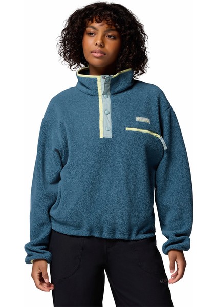 Helvetia Iı Cropped Half Snap Kadın Polar Üst fırsatları