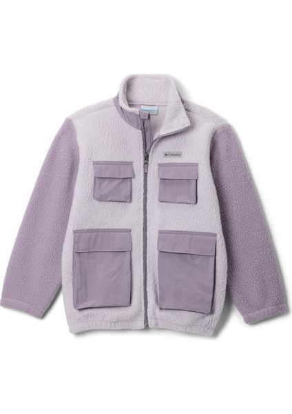 Jasper Ridge Pebbled Tam Fermuarlı Çocuk Polar Üst