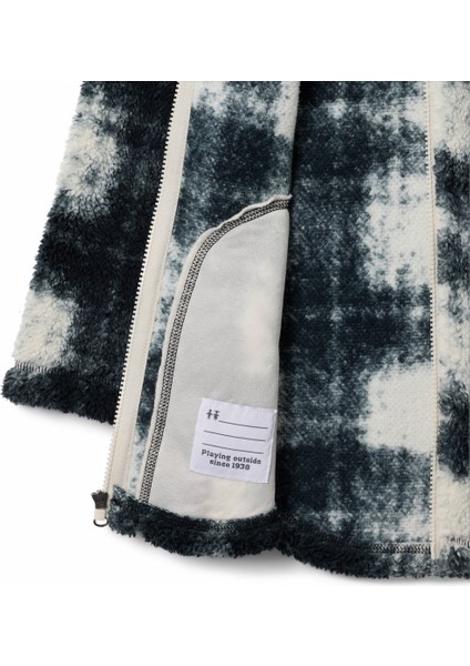 West Bend Printed Tam Fermuarlı Çocuk Polar Üst modelleri