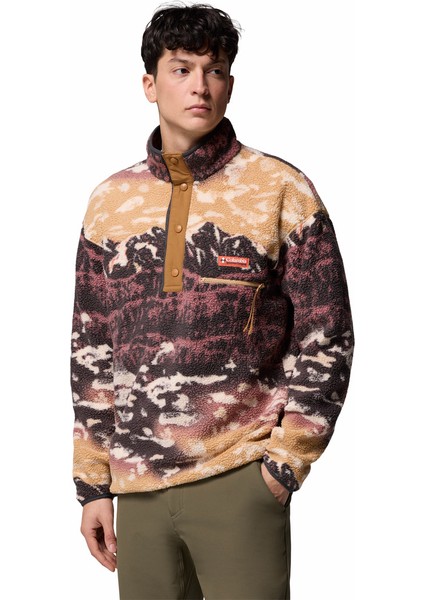 Helvetia Iı Printed Half Snap Erkek Polar Üst modelleri