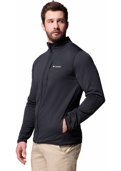 Essential Hike Grid Tam Fermuarlı Erkek Polar Üst modelleri