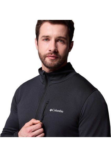 Essential Hike Grid Tam Fermuarlı Erkek Polar Üst indirimleri