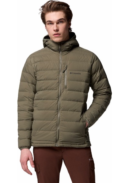 Drift Peak Stretch Kapüşonlu Erkek Kaz Tüyü Mont