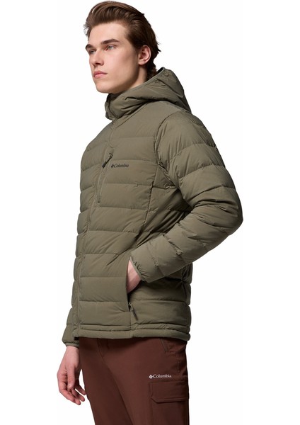 Drift Peak Stretch Kapüşonlu Erkek Kaz Tüyü Mont modelleri
