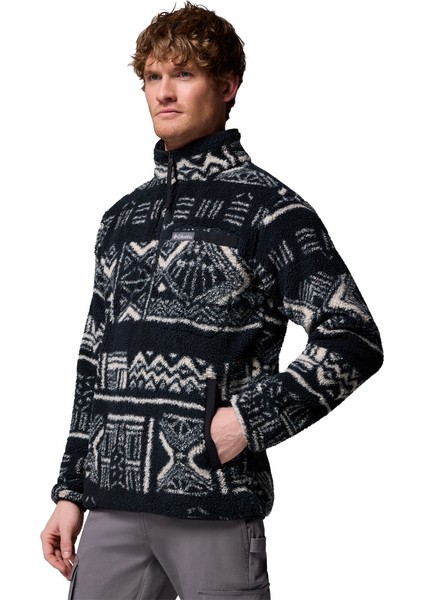 Rugged Ridge High Pile Yarım Fermuarlı Erkek Polar Üst modelleri