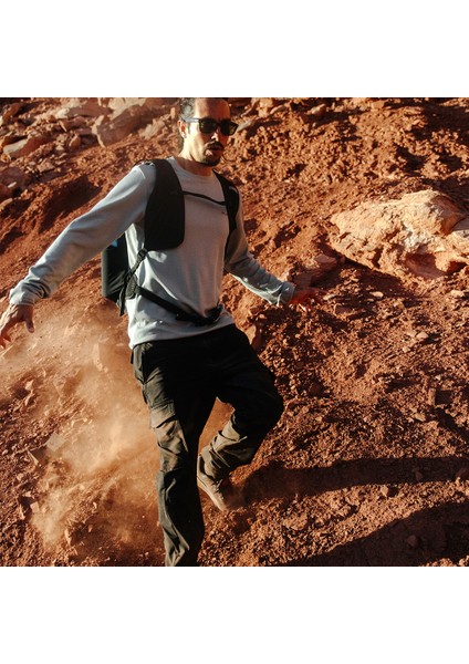 Tech Trail Utility Warm Crew Erkek Teknik Uzun Kollu T-Shirt