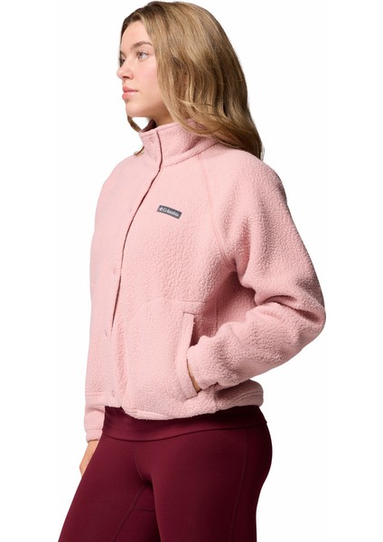 Jasper Ridge Pebbled Full Snap Kadın Polar Üst modelleri