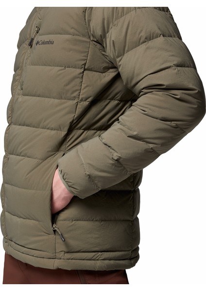 Drift Peak Stretch Kapüşonlu Erkek Kaz Tüyü Mont