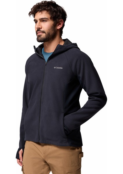 Arctic Peak Kapüşonlu Tam Fermuarlı Erkek Polar Üst modelleri