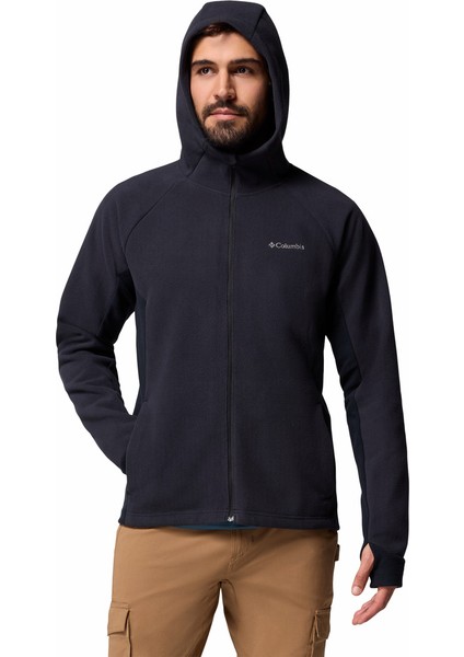 Arctic Peak Kapüşonlu Tam Fermuarlı Erkek Polar Üst fırsatları