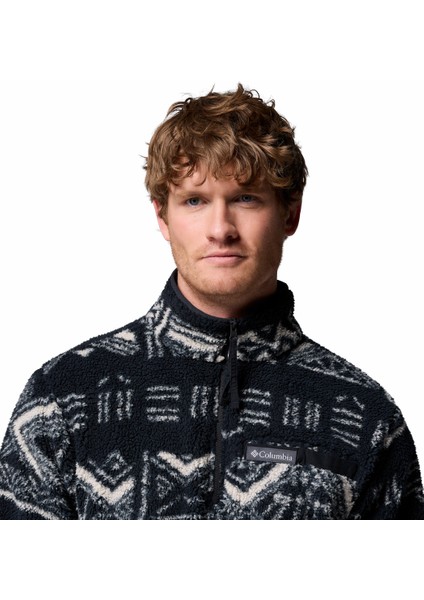 Rugged Ridge High Pile Yarım Fermuarlı Erkek Polar Üst fırsatları