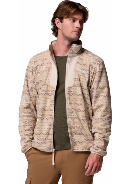 Sequoia Grove Printed Tam Fermuarlı Erkek Polar Üst fırsatları